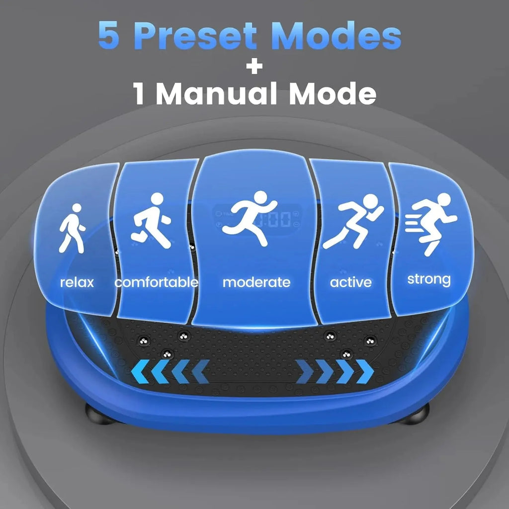 Vibrating Fitness Platform – Full Body Shaker Workout with Bluetooth